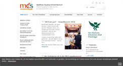 Desktop Screenshot of gesamtschule.mcs-bochum.de
