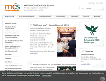 Tablet Screenshot of gesamtschule.mcs-bochum.de
