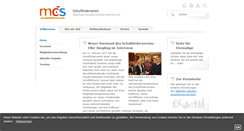 Desktop Screenshot of foerderverein.mcs-bochum.de