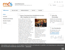 Tablet Screenshot of foerderverein.mcs-bochum.de