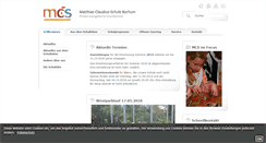 Desktop Screenshot of grundschule.mcs-bochum.de