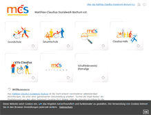 Tablet Screenshot of gesundheit.mcs-bochum.de